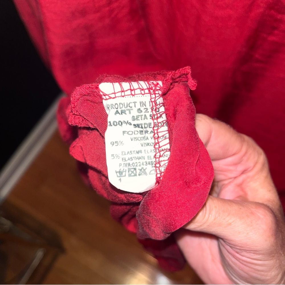 NWT Sofia Made in Italy B&B Red Dress - Picture 9 of 14